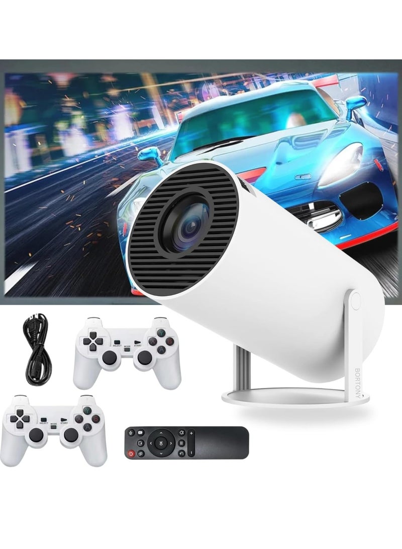 ELTRAZONE All-in-One Home Theater Projector: 1080P, 64GB Storage, Retro Gaming, WiFi, and HDMI  - Image 1
