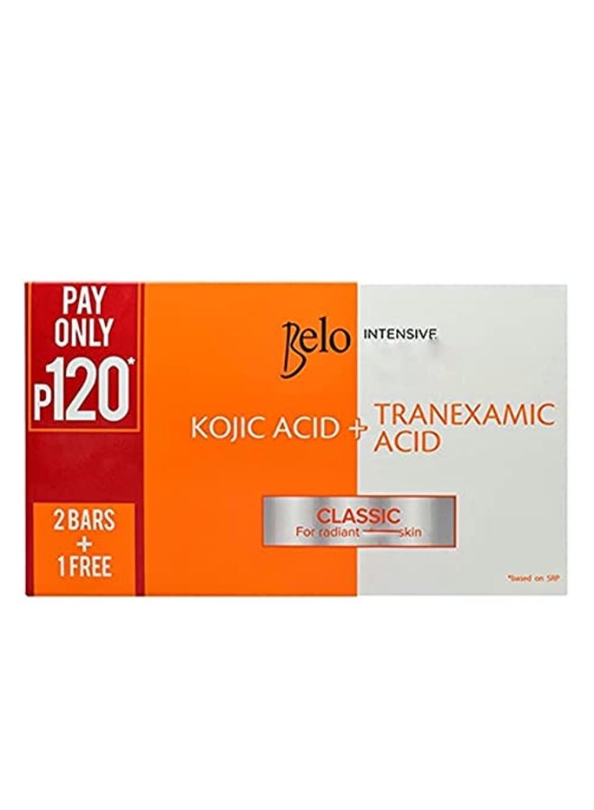 Belo Essentials Intensive Face and Body Soap 3 x 65g - Image 3