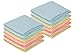 DecorRack 10 Pack 100% Cotton Wash Cloth, Luxurious Soft, 12 x 12 inch Ultra Absorbent, Machine Washable Washcloths, - Image 2