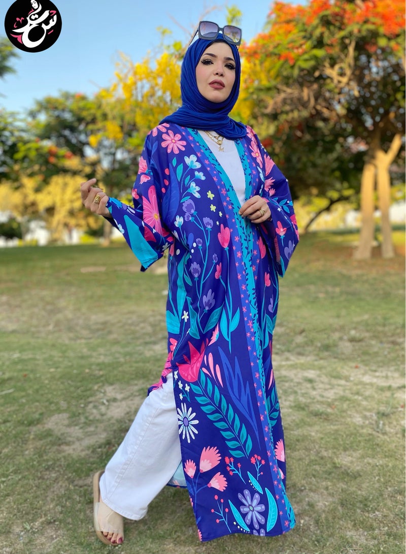 Setr Long Art Colorful Cardigan - Image 1
