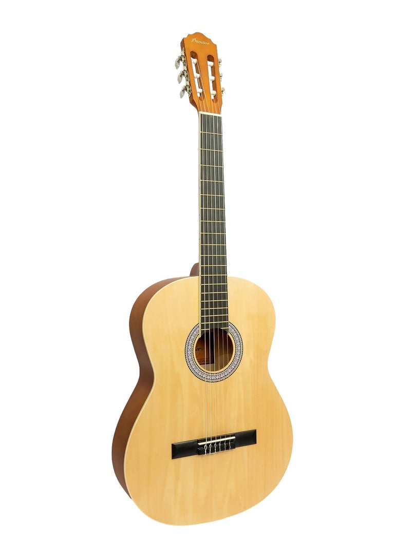 Bamboo Classical Guitar GC-39-NAT 4/4 – Natural Finish, with Gig Bag - Image 4