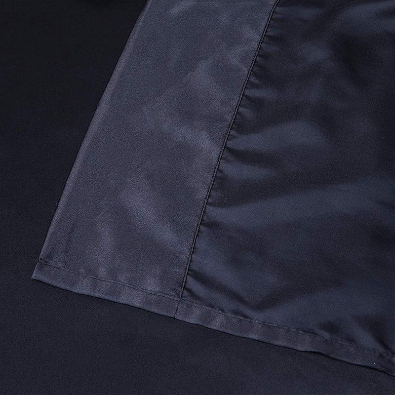 Luxbedding Satin Bed Sheets Full Size Sheet Sets, Black Silk Sheets, 4 - Pieces Soft Bedding Set with 1 Deep Pocket Fitted Sheet,1 Flat Sheet,2 Pillowcase - Image 4