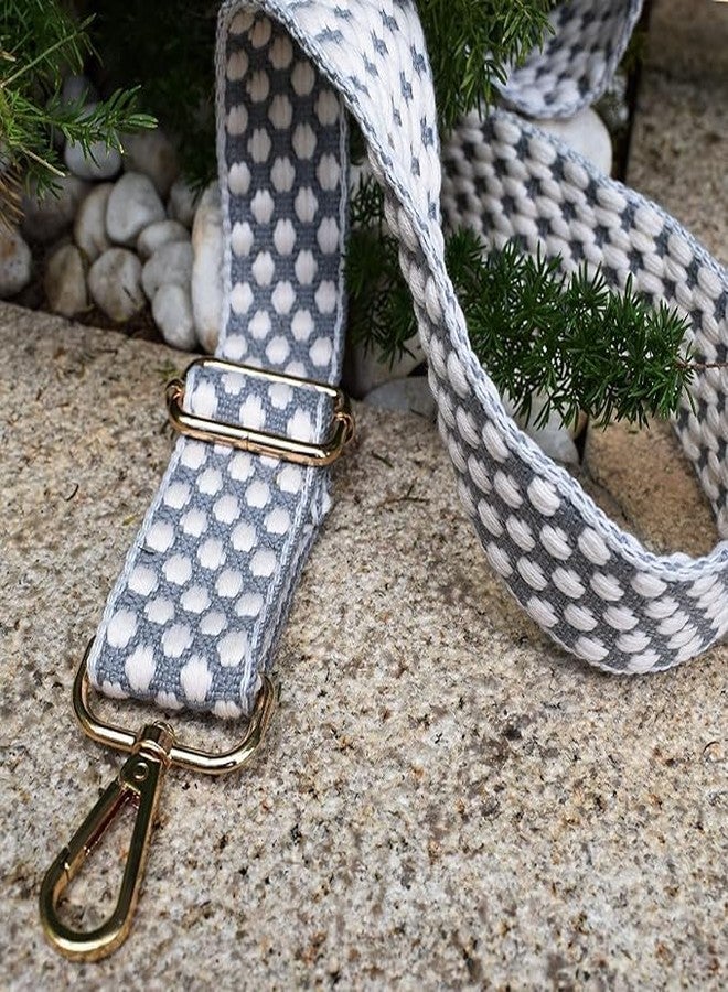 Styzere Adjustable Purse Strap Replacement for Women, 1.5" Wide Crossbody Shoulder Bag Strap, Boho Handbag (Design D) - Image 3