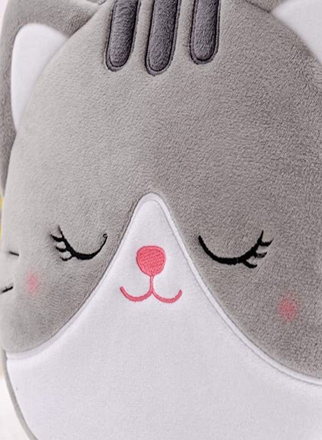 Delicado Flap Cat Multicolour Toddler Preschool Kids Backpack School Nursery Picnic Travel Bag for Baby Boy Girl Age 2-5 Years, Cartoon Mini Children Backpack Lightweight - Image 4