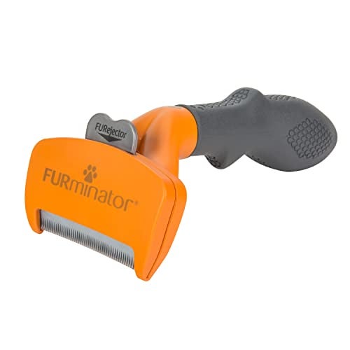 FURminator Medium Dog Undercoat deShedding Tool, Long Hair, Reduces Loose Hair from Shedding - Image 2