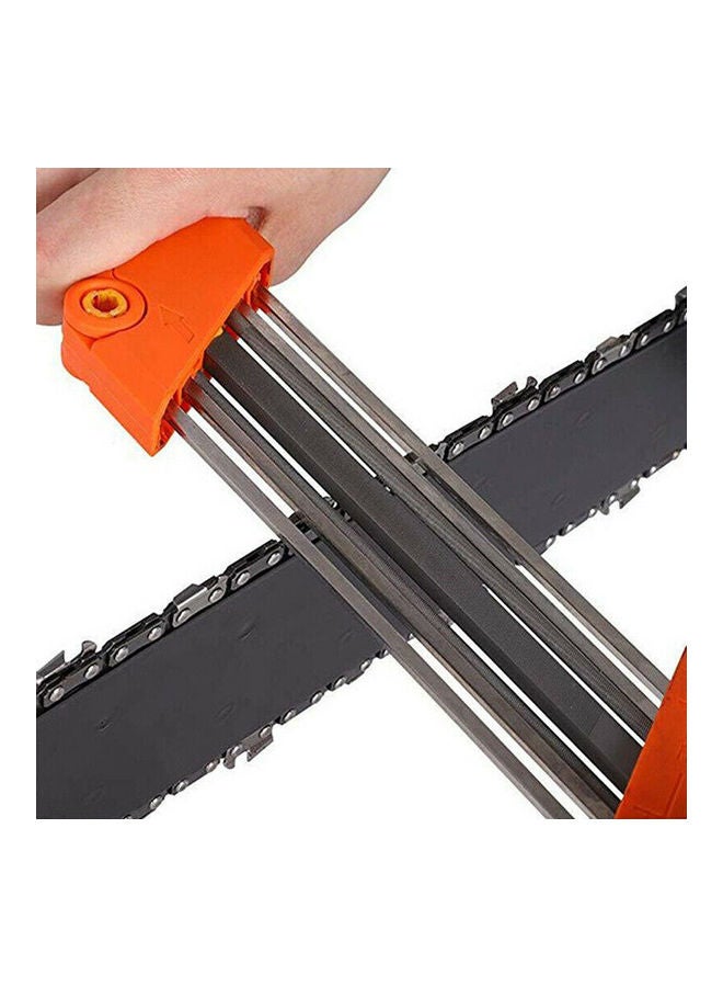 NIBEMINENT 2-In-1 Manual Chainsaw Orange/Silver 38x3x6cm  - Image 2
