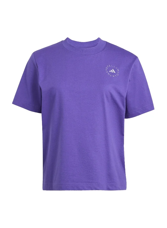 adidas Adidas Asmc Regl Tee W Purple Not Sports Specific T-Shirts For Women