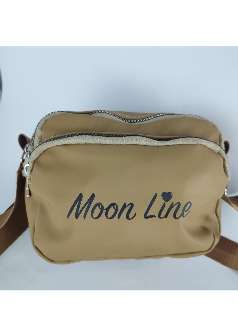 Women's shoulder bag with dimensions and sizes suitable for storage - Image 1