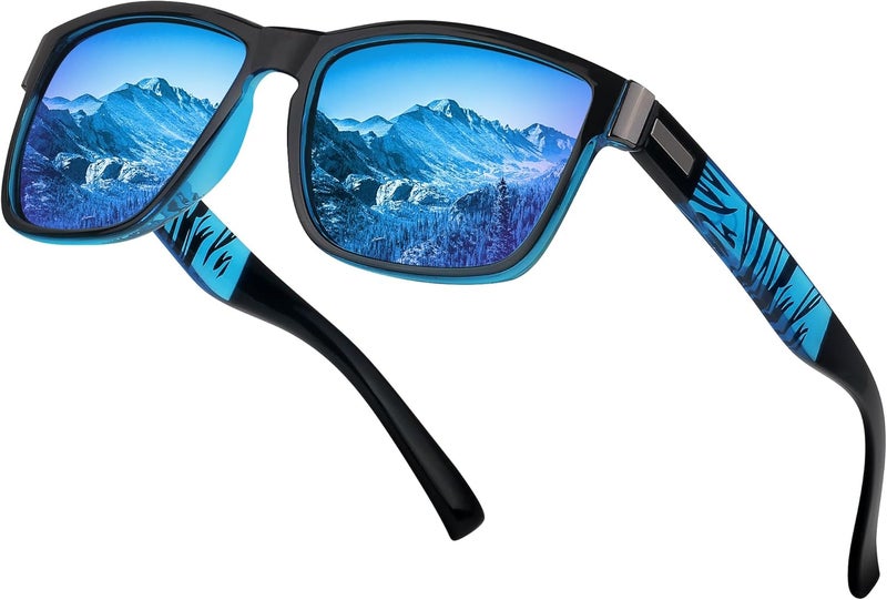 Perkanion Polarized Sunglasses UV400 Protection Classic Designer Fashion Sun Glasses for Men Women - Image 1