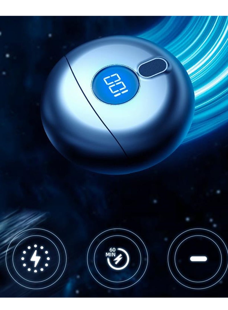 ماكينة حلاقة صغيرة جديدة قابلة للشحن عبر USB ماكينة حلاقة صغيرة محمولة للسفر صامتة - Image 3