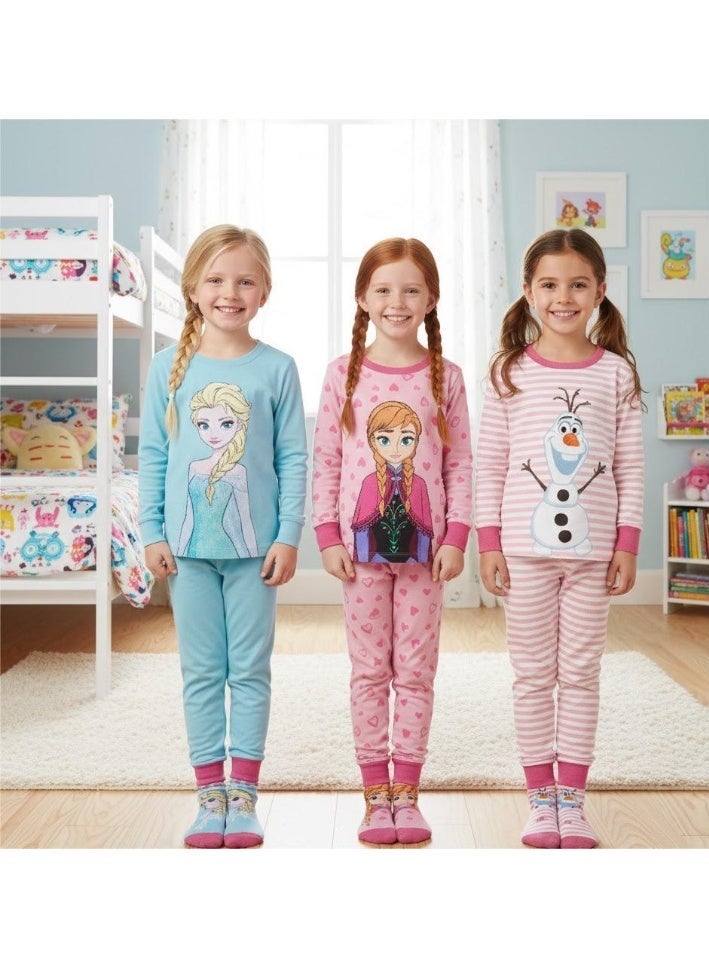 Disney Frozen 3-pack of girls' socks.
 By kids TV - Image 2