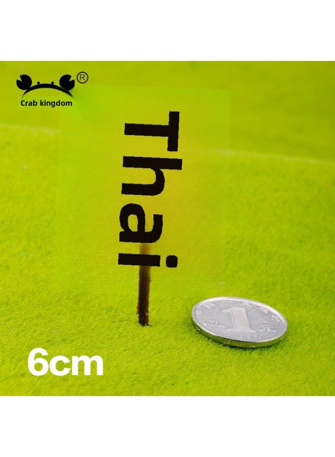 Building Sand Table Model Material Micro Landscape Diy Handmade Model Finished Tree Street Tree-Color:TEB Trunk 6cm(1 Tree)  - Image 1