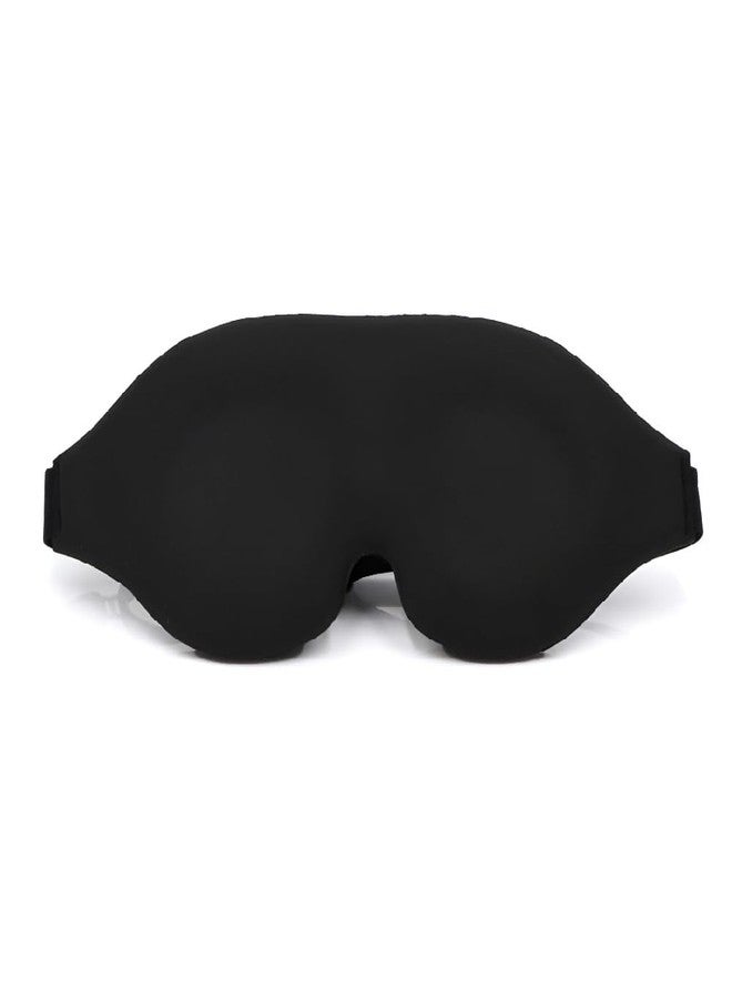 Sleep Eye Mask for Women Men, 3D Light Blocking Blindfold, Soft Comfort Eye Shade Cover for Travel Yoga Nap, Concave Molded Night Sleep Mask, Silk Sleep Mask, Eye Mask for Sleeping Sleeping mask, - Image 5