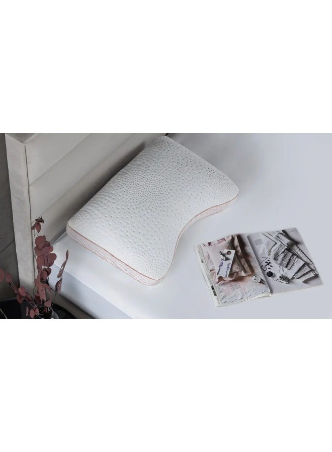 Askona Askona Pillow Grether&Wells Rose with Bamboo fibers and Latex crumb 44x63x18 - Image 3
