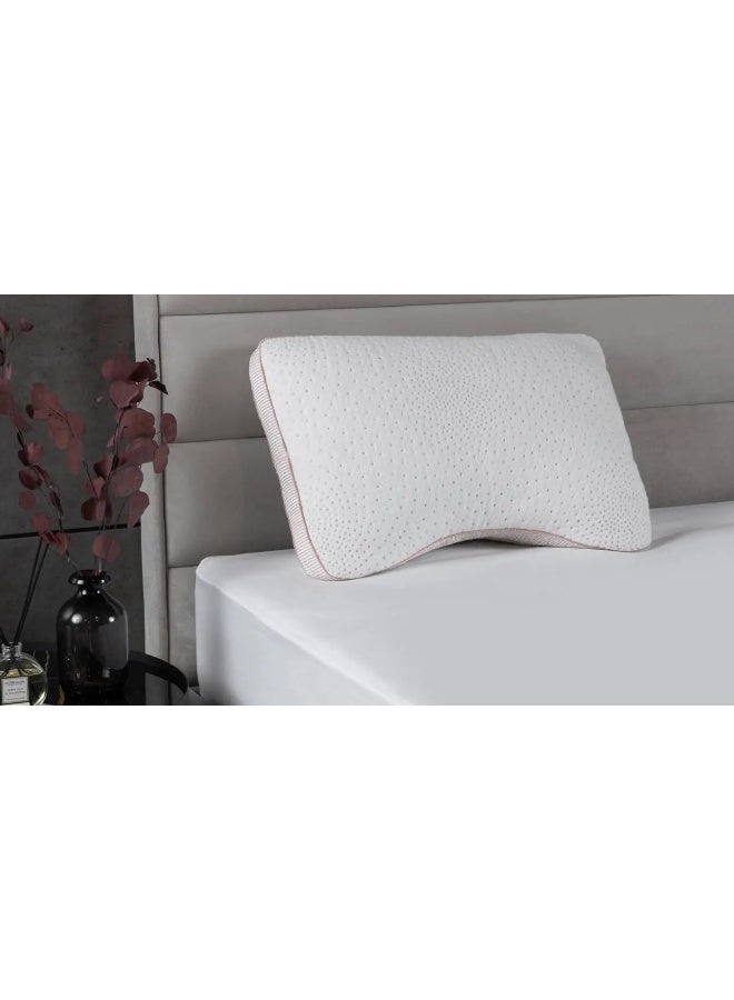 Askona Askona Pillow Grether&Wells Rose with Bamboo fibers and Latex crumb 44x63x18 - Image 2