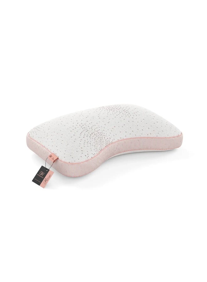 Askona Askona Pillow Grether&Wells Rose with Bamboo fibers and Latex crumb 44x63x18 - Image 5