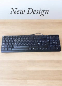 Zero New design Effectively USB 2.0 Keyboard Black  - Image 3