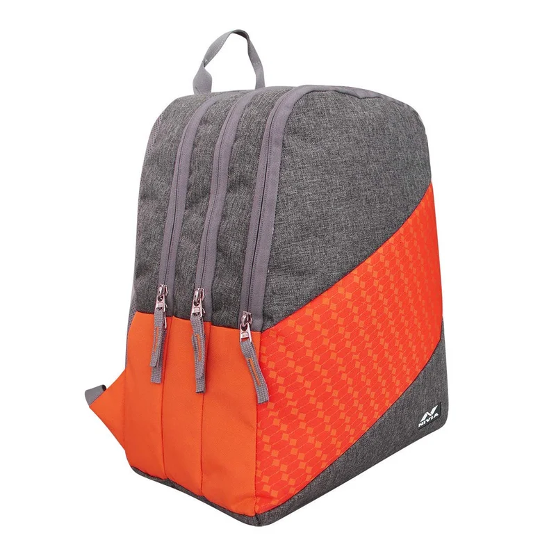 Nivia Nivia Ribbon School Bag - Green/Orange