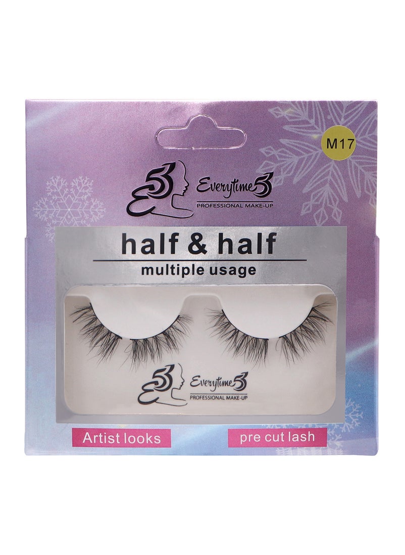 Everytime53 Everytime53 Women's Half & Half Eye Lashes - M17  - Image 1