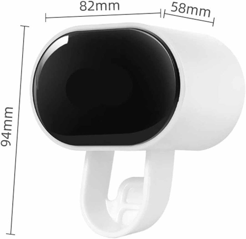 TGOPIT منظم موزع معجون الأسنان الأوتوماتيكي TGOPIT المثبت على الحائط، ضاغط معجون أسنان ذاتي اللصق، حامل معجون أسنان بدون استخدام اليدين، مجموعة ضاغط للأطفال والبالغين - Image 2