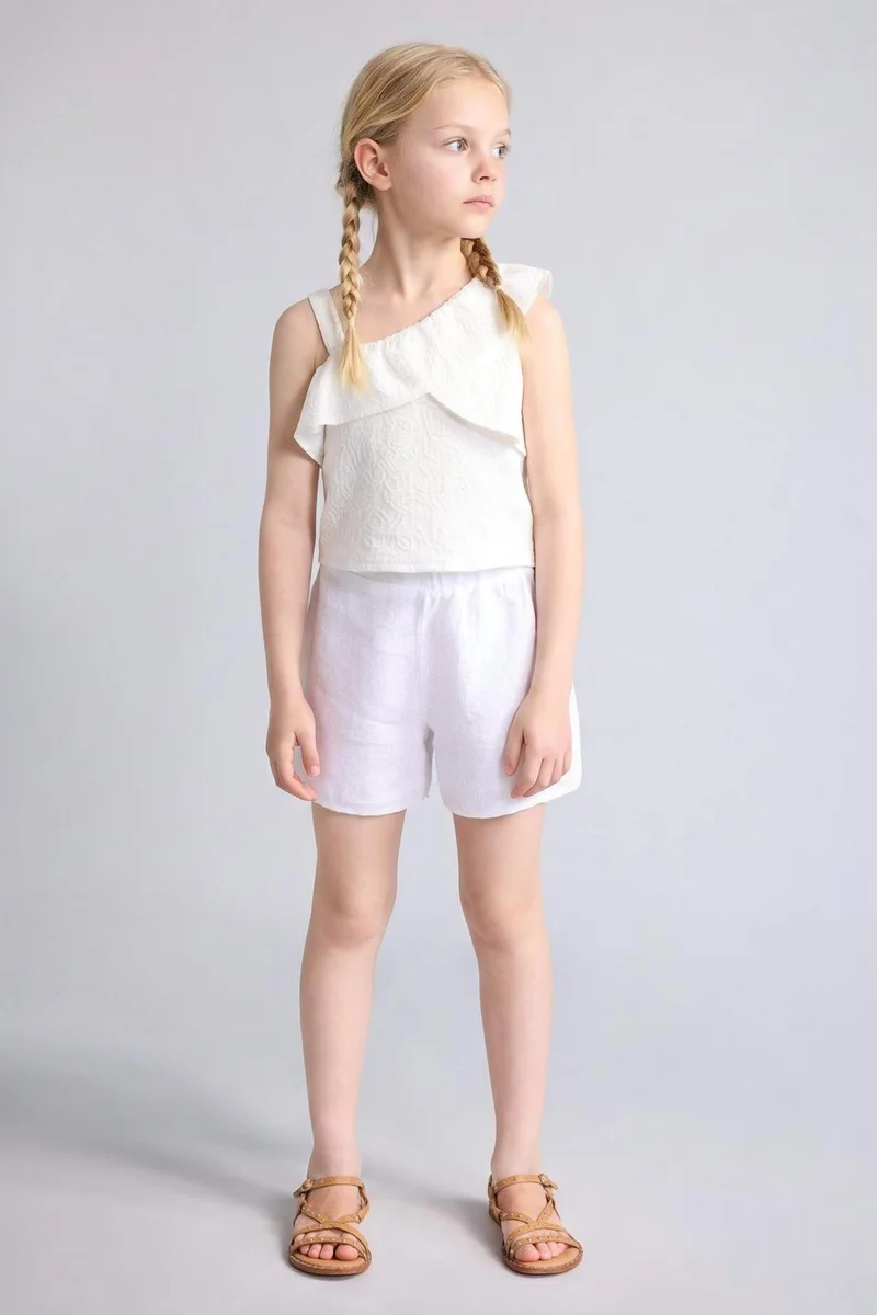 DeFacto Girl Floral Short Sleeve T-Shirt