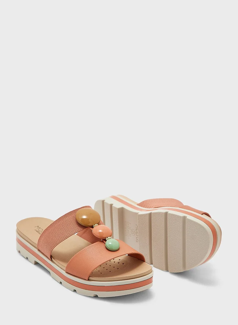 مودار Multi Strap Flat Sandals