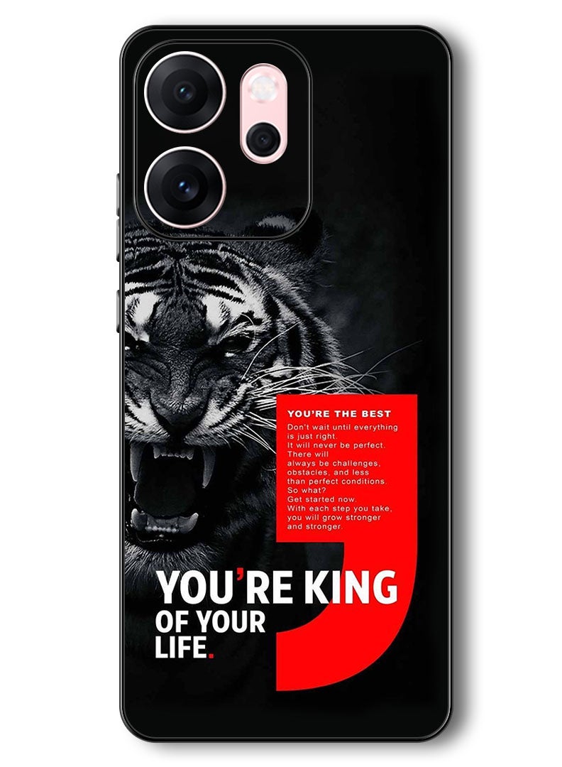 Theodor Case Compatible with Oppo Reno 14 F 6.57 Inch Protection Shockproof Bumper Cover YouR King - Image 1