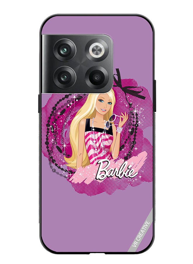 VR CREATIVE Protective Case Cover For OnePlus Ace Pro Logo Barbie Design Multicolour - Image 1
