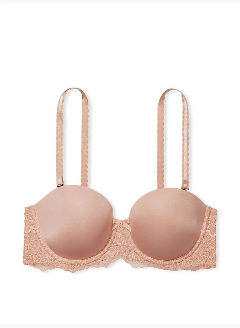 Victoria's Secret Lightly-Lined Lace Strapless Bra