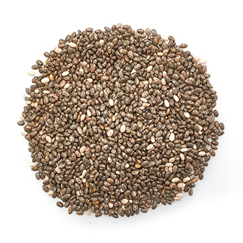 Yupik Raw Black Chia Seeds, 2.2 lb (35.2 oz), Gluten-Free, Kosher, Vegan, Natural Seeds, Plant-Based Superfood, Rich in Fiber, Source of Omega-3, Ideal for Chia Pudding & Smoothies, Gels Easily - Image 2