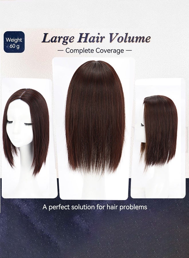 Ultra-thin wig made of natural hair，Beauty/Hair Care/Hair Extensions-Wig Accessories/Hair Extensions and Wigs/Men's Real Hair Wigs/Dreadlocks/Hair Extensions/Real Hair Wigs/Women's Wigs/Hair Extensions - Image 5