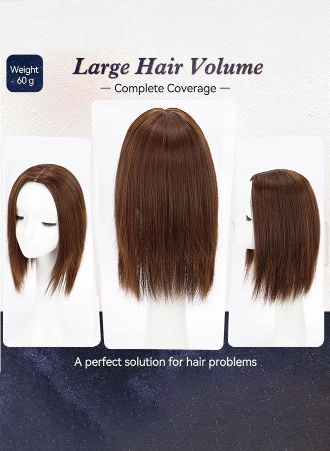Ultra-thin wig made of natural hair，Beauty/Hair Care/Hair Extensions-Wig Accessories/Hair Extensions and Wigs/Men's Real Hair Wigs/Dreadlocks/Hair Extensions/Real Hair Wigs/Women's Wigs/Hair Extensions - Image 3