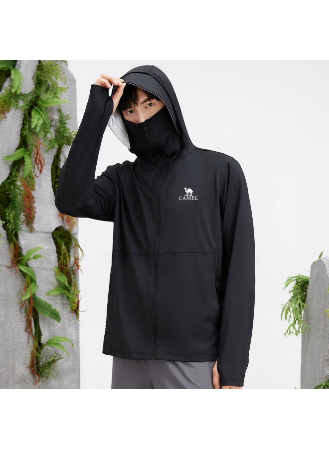 camel Upf50+ Original Yarn Sun Protection】men's Sun Protection Shirt, Quick-dry Cooling Anti-uv Skin Jacket - Image 4