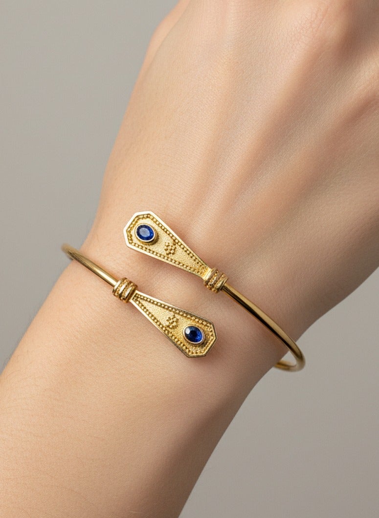 بي تي سي إيلا - اسورة فضة مطليه بالذهب (SIL0477) - Image 1