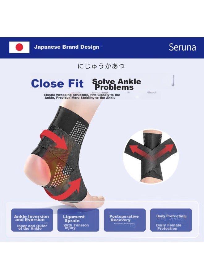 Tmt Ankle Brace For Sports Sprains, Basketball Anti-rotating Ankle Support, Running Joint Protection Bandage - Image 2