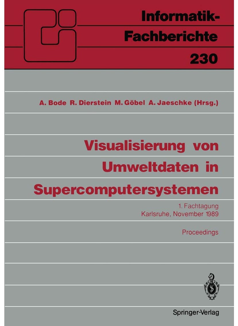 Visualisierung von Umweltdaten in Supercomputersystemen 