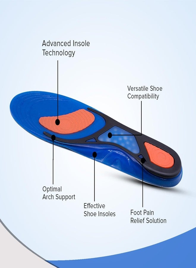 Dr.Foot Dr Foot Orthotics for Knee Pain Insoles | Heel Support, Stabilization and Foot Position Correction| Reduce Discomfort and Improve Support for Aching Knees | For Men & Women - 1 Pair - (Large Size) - Image 2