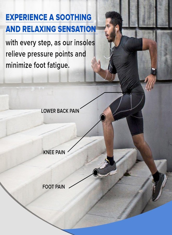 Dr.Foot Dr Foot Orthotics for Knee Pain Insoles | Heel Support, Stabilization and Foot Position Correction| Reduce Discomfort and Improve Support for Aching Knees | For Men & Women - 1 Pair - (Large Size) - Image 3