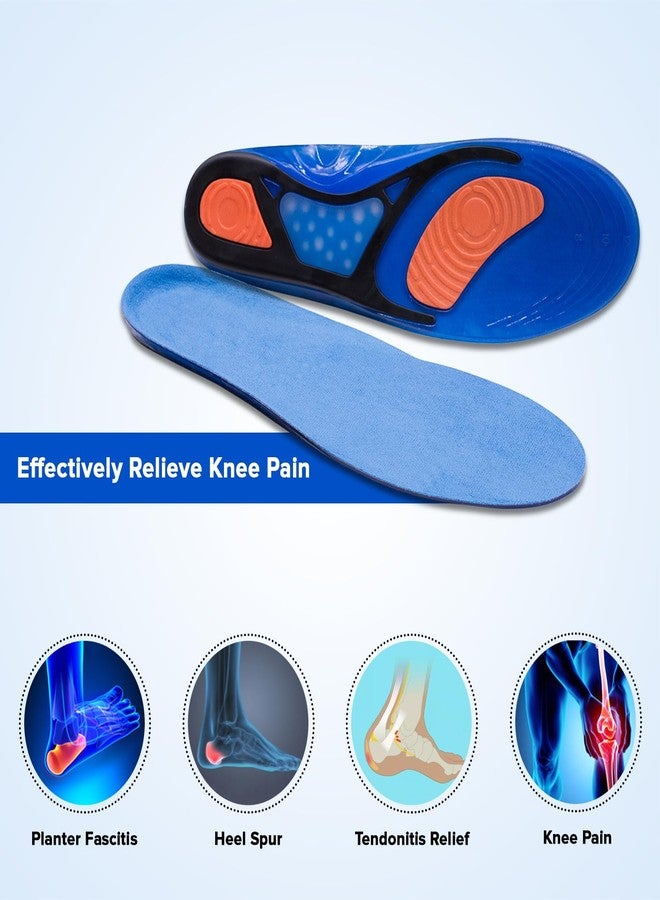 Dr.Foot Dr Foot Orthotics for Knee Pain Insoles | Heel Support, Stabilization and Foot Position Correction| Reduce Discomfort and Improve Support for Aching Knees | For Men & Women - 1 Pair - (Large Size) - Image 4