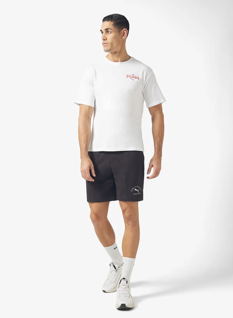 PUMA Wardrobe Essential Floral Pack Relaxed Graphic T-Shirt