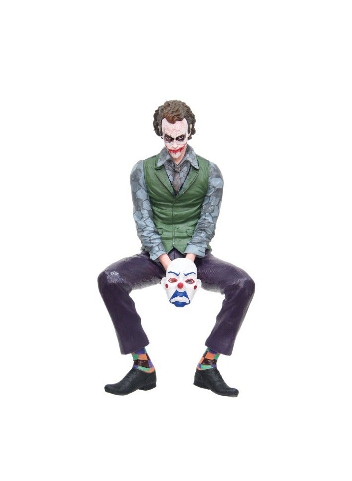 EBMINI Roof Joker Heath Ledger Sitting Doll Car Doll Rear Roof Pendant 