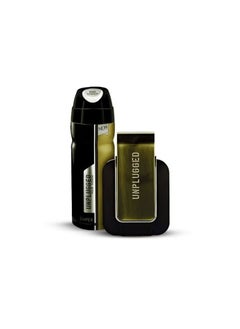 Emper Unplungged Gift Set EDP For Men 80ml + Body Spray 200ml  - Image 2