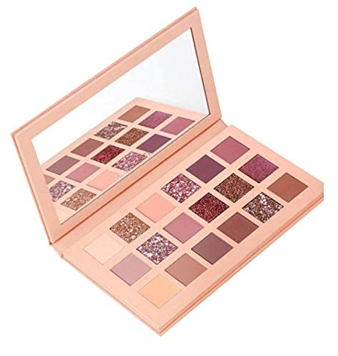 DBZ DBZ Natural False Eyelashes with Glue Pack of 5 Pairs with 18 Colors Multi Shades ROSE GOLDREMASTERED NUDE EDITION Eye shadow Palette Combo 7 Items in the set - Image 2
