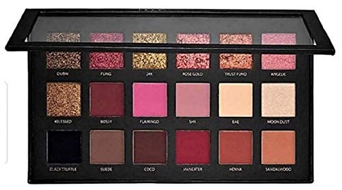 DBZ DBZ Natural False Eyelashes with Glue Pack of 5 Pairs with 18 Colors Multi Shades ROSE GOLDREMASTERED NUDE EDITION Eye shadow Palette Combo 7 Items in the set - Image 5