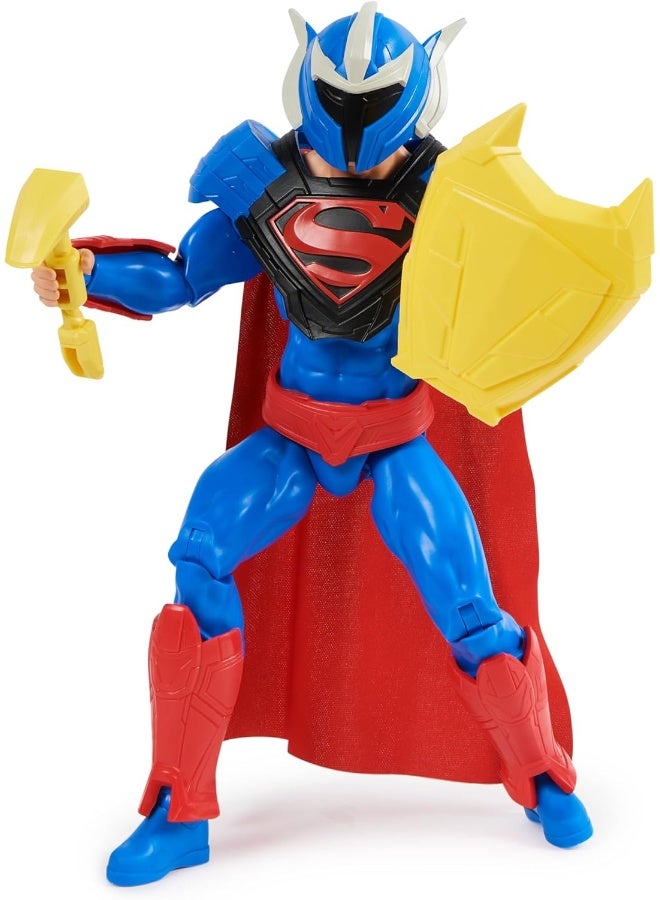 DC Comics DC Comics, Superman Man of Steel Action Figure, DC Adventures, 30.48cm, 9 Accessories, Collectible Superhero Kidsâ€™ Toys for Boys and Girls - Image 1
