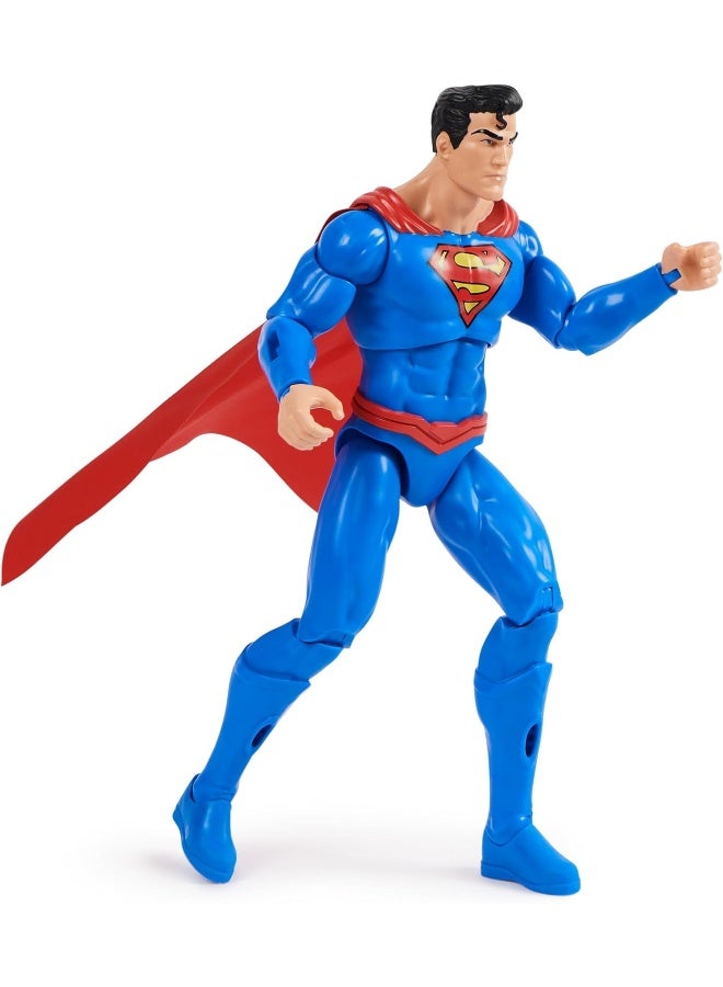 DC Comics DC Comics, Superman Man of Steel Action Figure, DC Adventures, 30.48cm, 9 Accessories, Collectible Superhero Kidsâ€™ Toys for Boys and Girls - Image 5