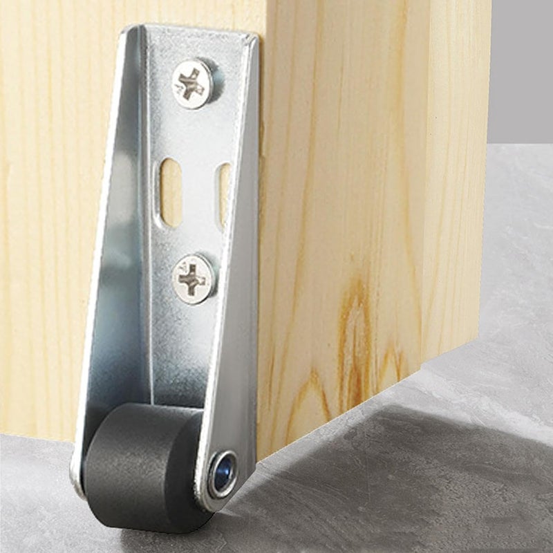 Heavy Duty Swivel Casters Steel Side Mount Wheels 8kg Capacity 4cm Diameter - Image 3