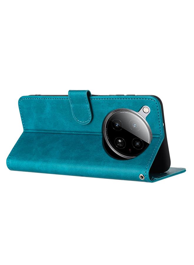 Zaboon Case For Infinix Zero 40 4G Solid Calf Texture Flip Leather Phone Case - Image 4