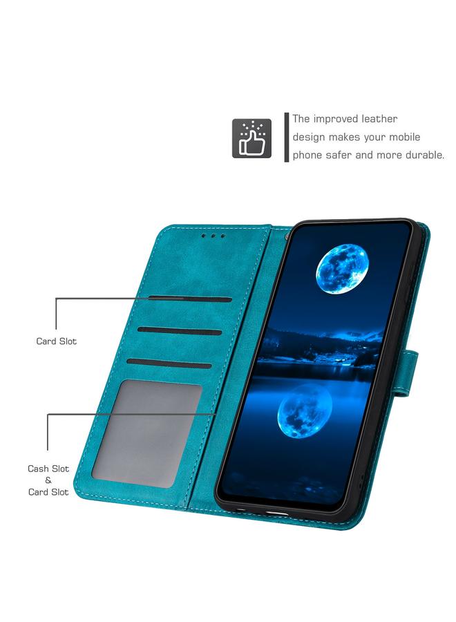 Zaboon Case For Infinix Zero 40 4G Solid Calf Texture Flip Leather Phone Case - Image 5