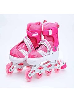 Single row adjustable wheels skate shoe, fuchsia (35:39) - pzsku/Z3373FFD4559750DE6F06Z/45/_/1701874631/c133373f-f335-4210-a461-fe9af2e78c56